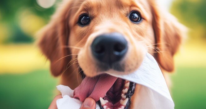How Can I Prevent My Dog From Eating Napkins