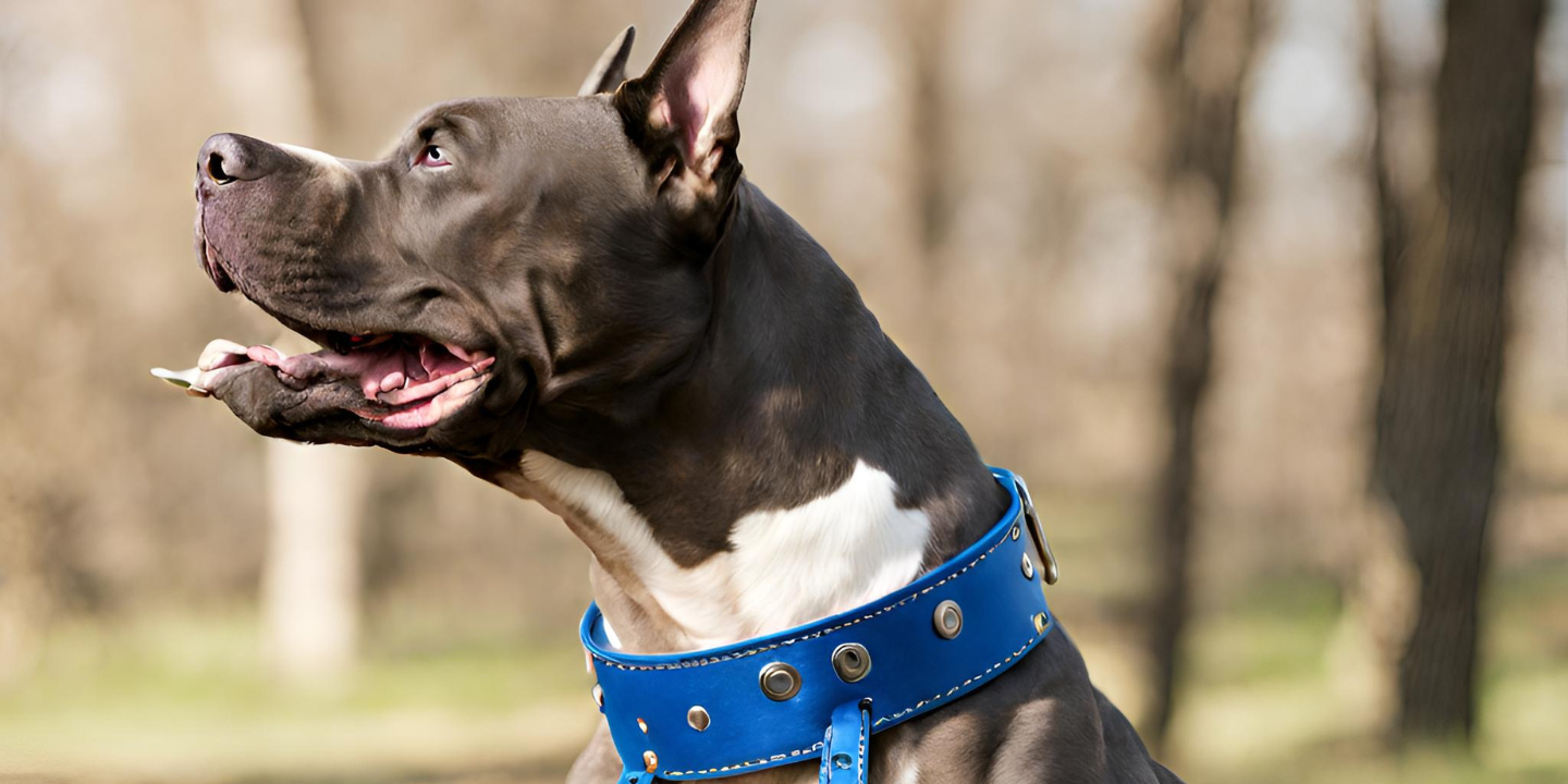 3-Inch Wide Dog Collars for Pitbulls photo
