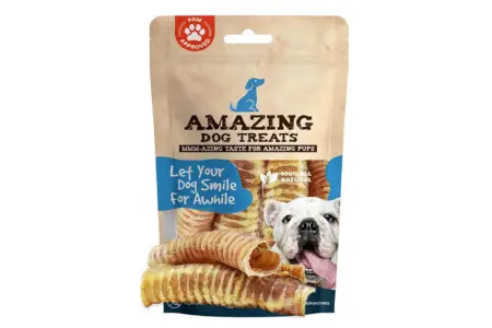 Amazing Dog Treats - 6 Inch Beef Trachea Dog Chews