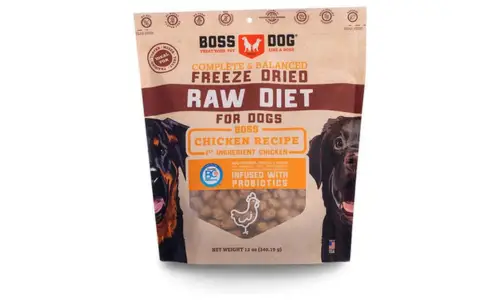 Boss Dog Brand Complete & Balanced Freeze Dried Raw Diet