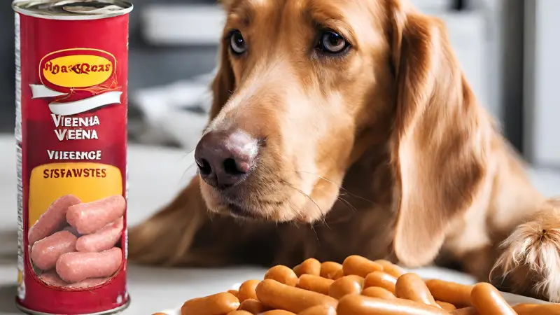 Dog eats Vienna Sausages 2024