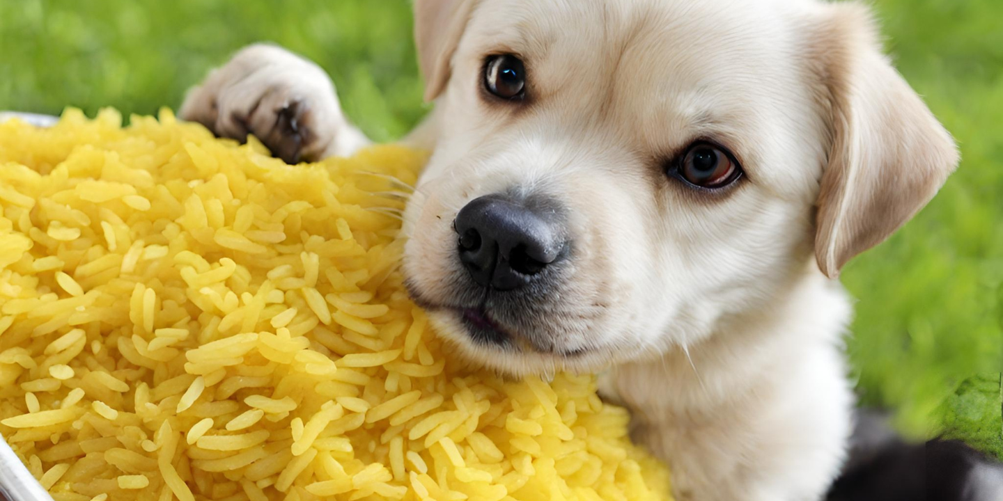 Dogs Eat Yellow Rice
