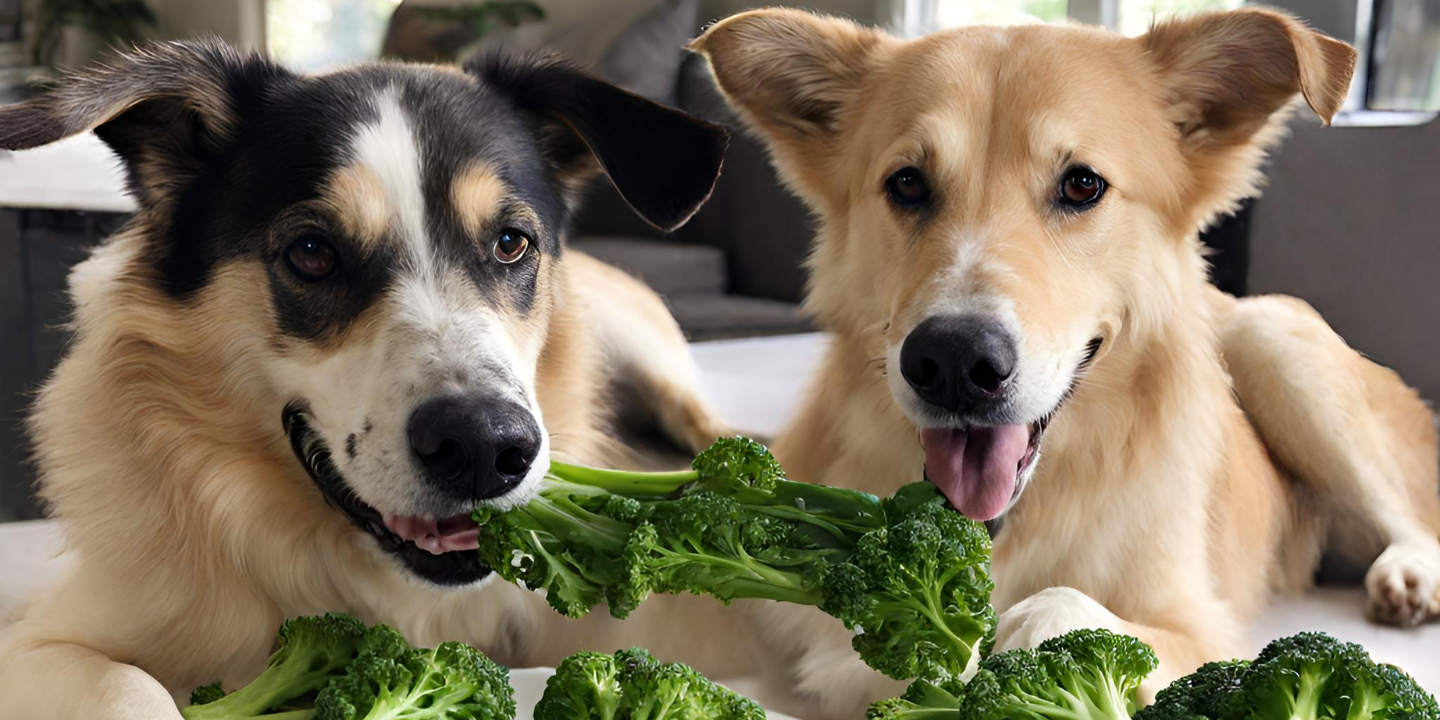 Dogs Safely Enjoy Broccoli Rabe photo