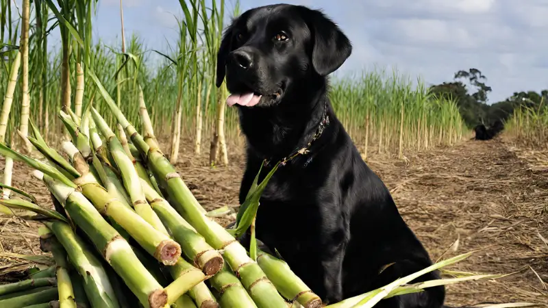 dogs eat sugar cane 2024