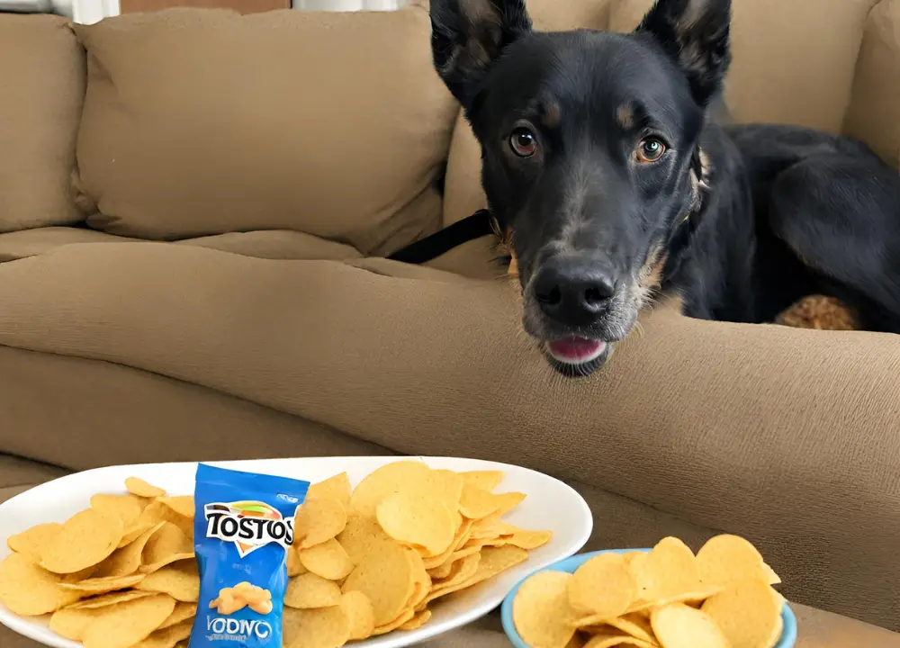 Dogs Safely Snack on Tostitos photo