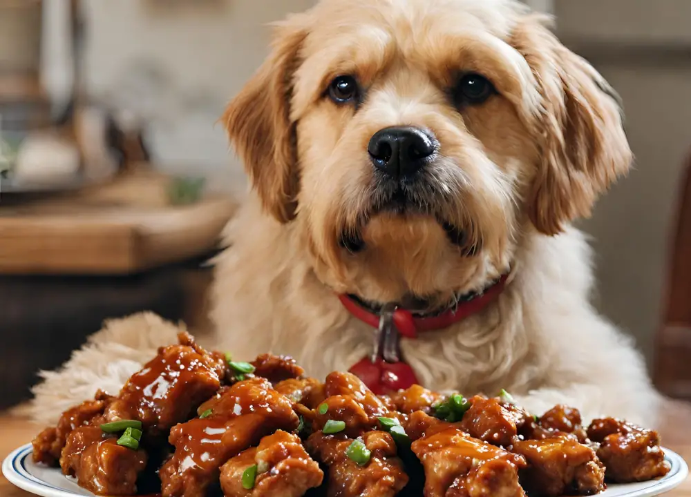 General Tso Chicken and Dog photo