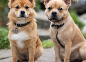 Pomeranian Pitbull mixes photo