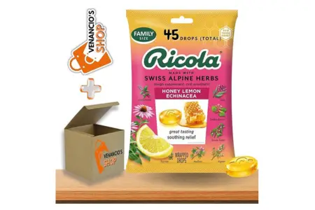 Ricola Honey Lemon with Echinacea Bag photo