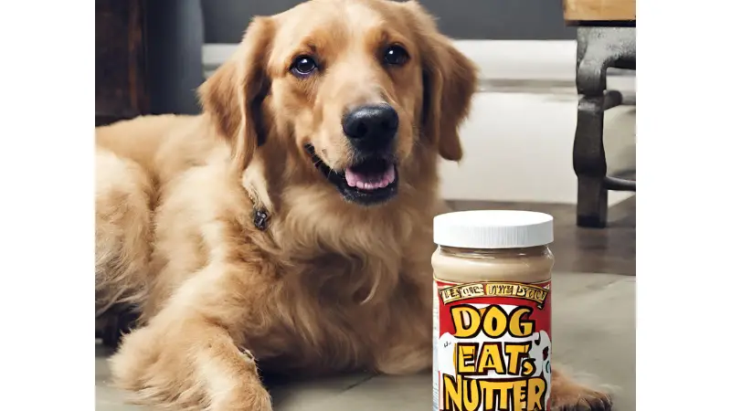 The dog eats Nutter Butter photo 2024