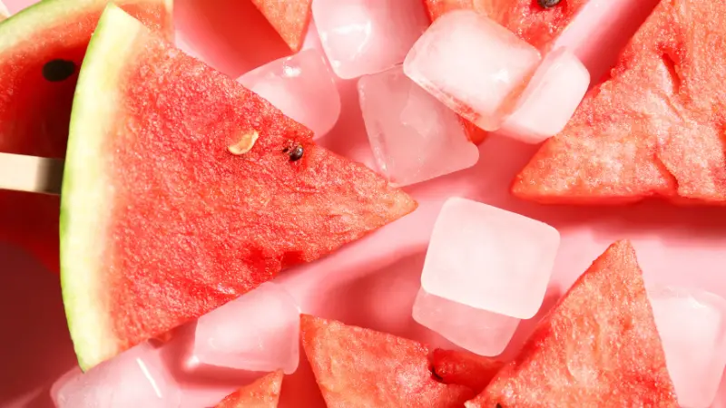 Watermelon Ice Cubes photo