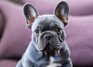 blue lilac french bulldog photo