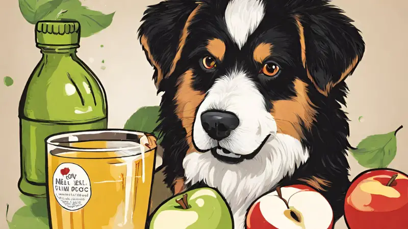 can dogs drink apple juice photo 2