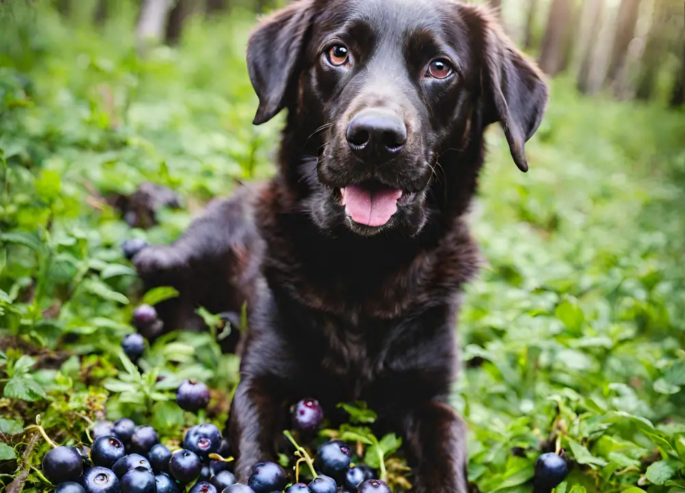 can dogs eat huckleberries photo