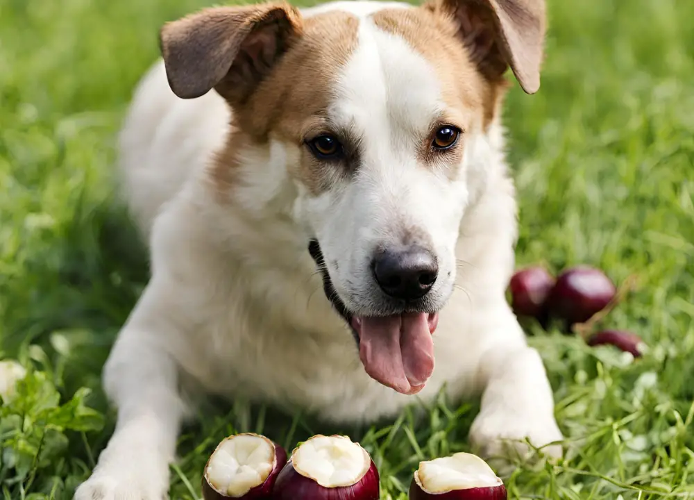 can dogs have water chestnuts photo