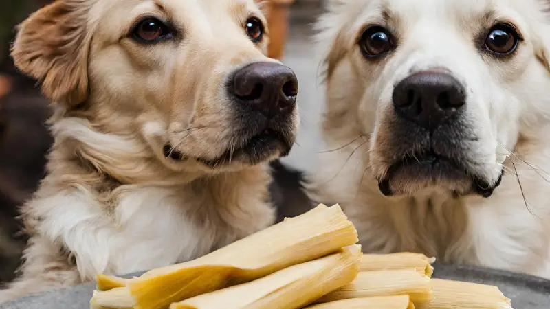 dogs eat tamales photo 3